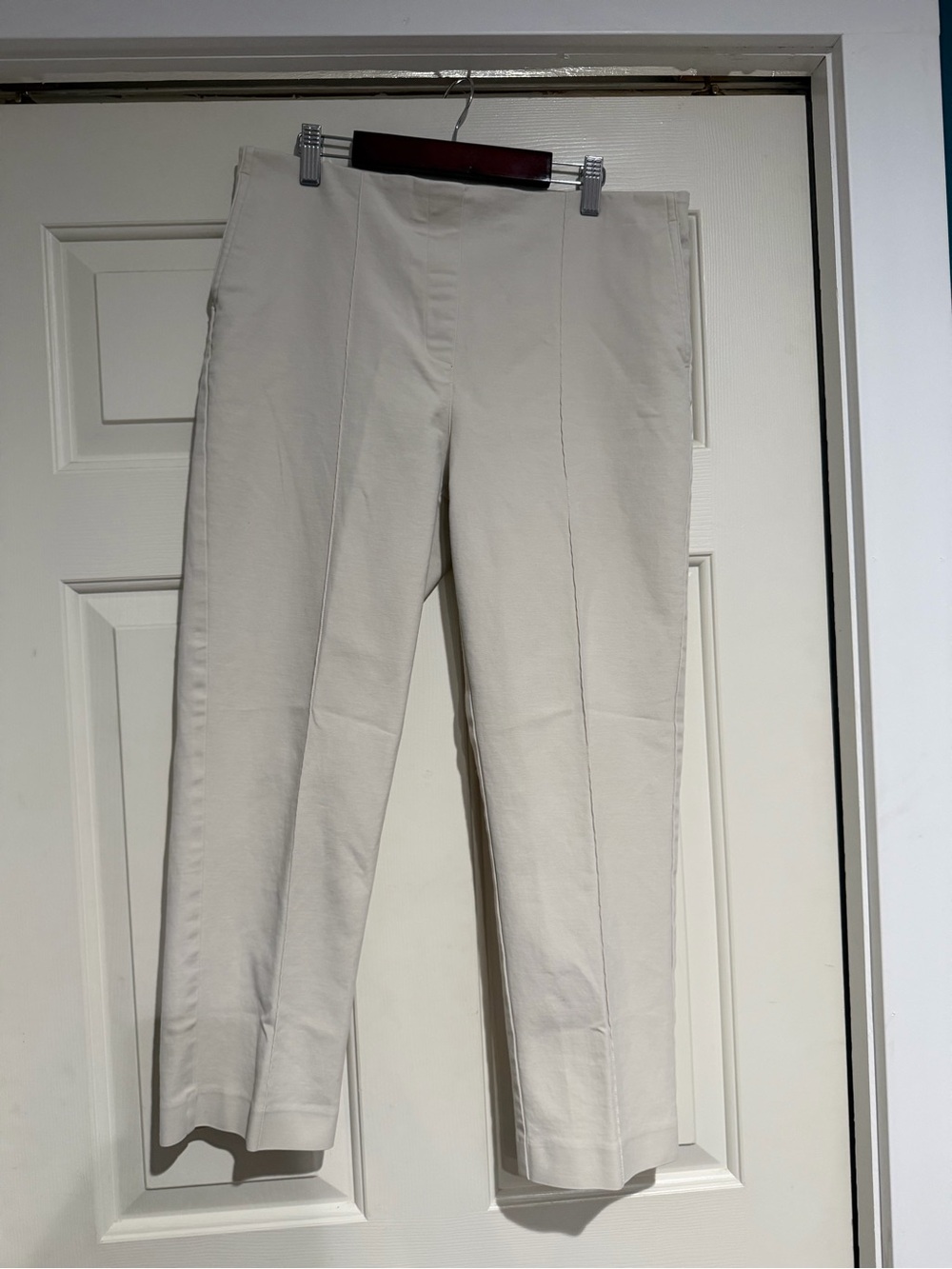 Rachel Zoe Cream Straight-Leg Ponte Trousers Bundle 3+  under $20 for 40% off!
